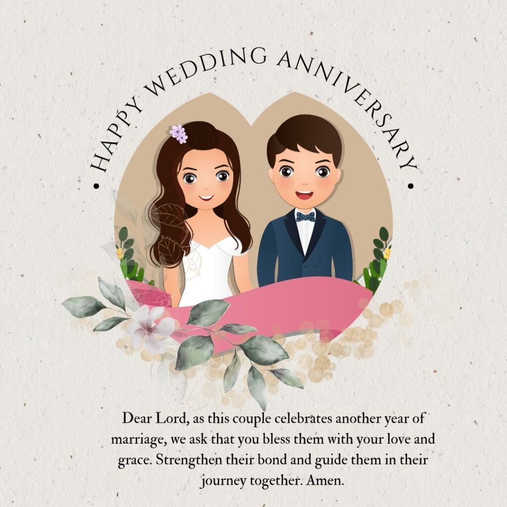 Christian Wedding Anniversary Wishes