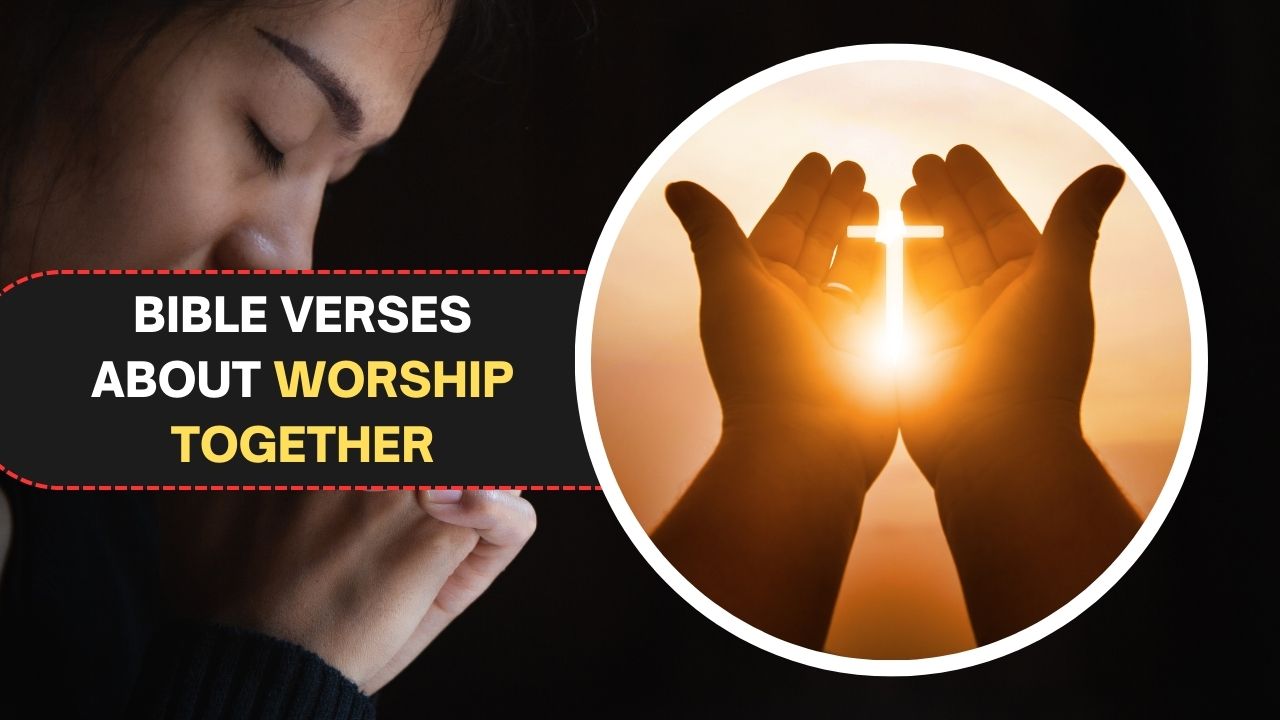 72 Bible Verses About Worship Together: Get Closer to God