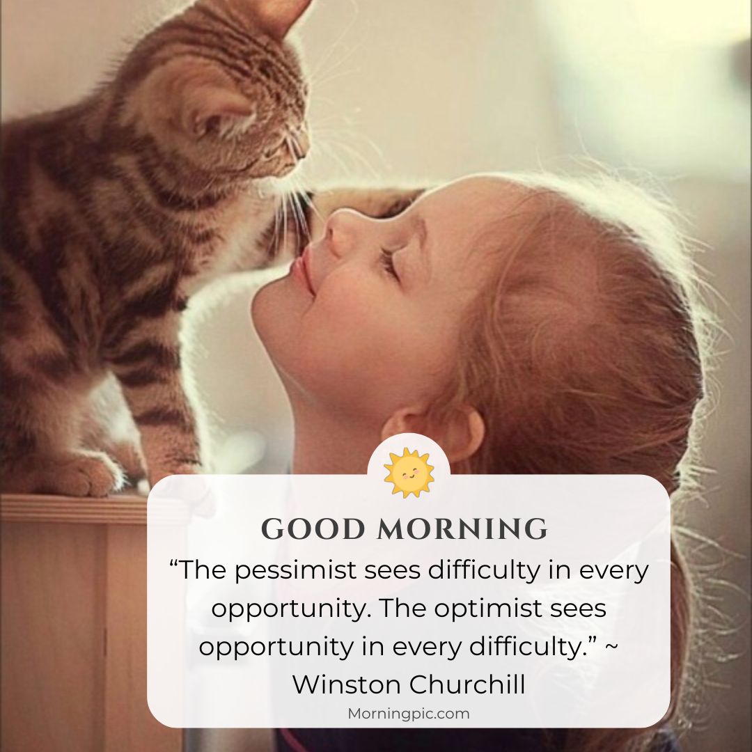 baby girl good morning images with positive words