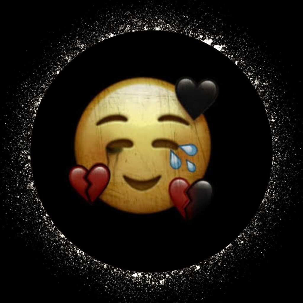 sad dp emoji