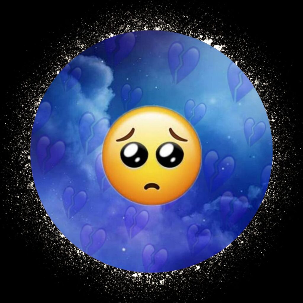 sad dp emoji