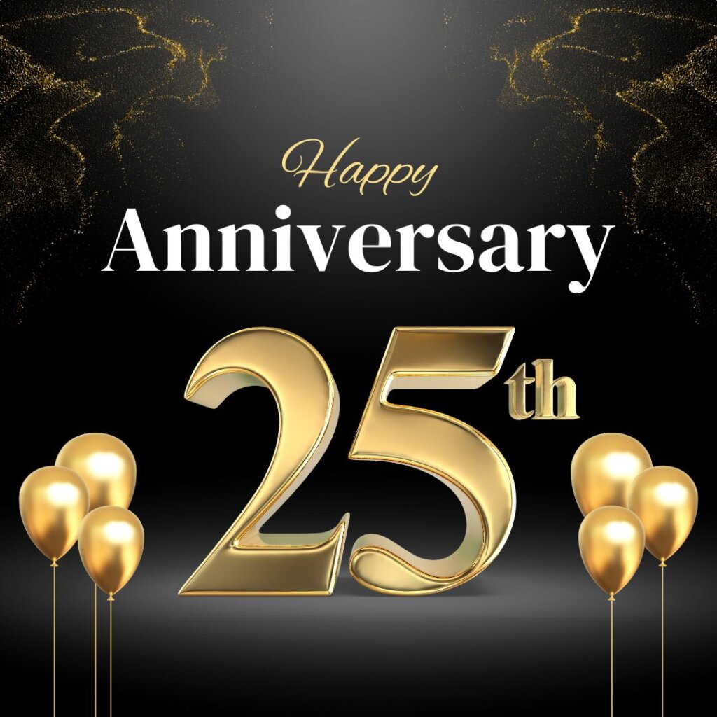 25th anniversary wishes