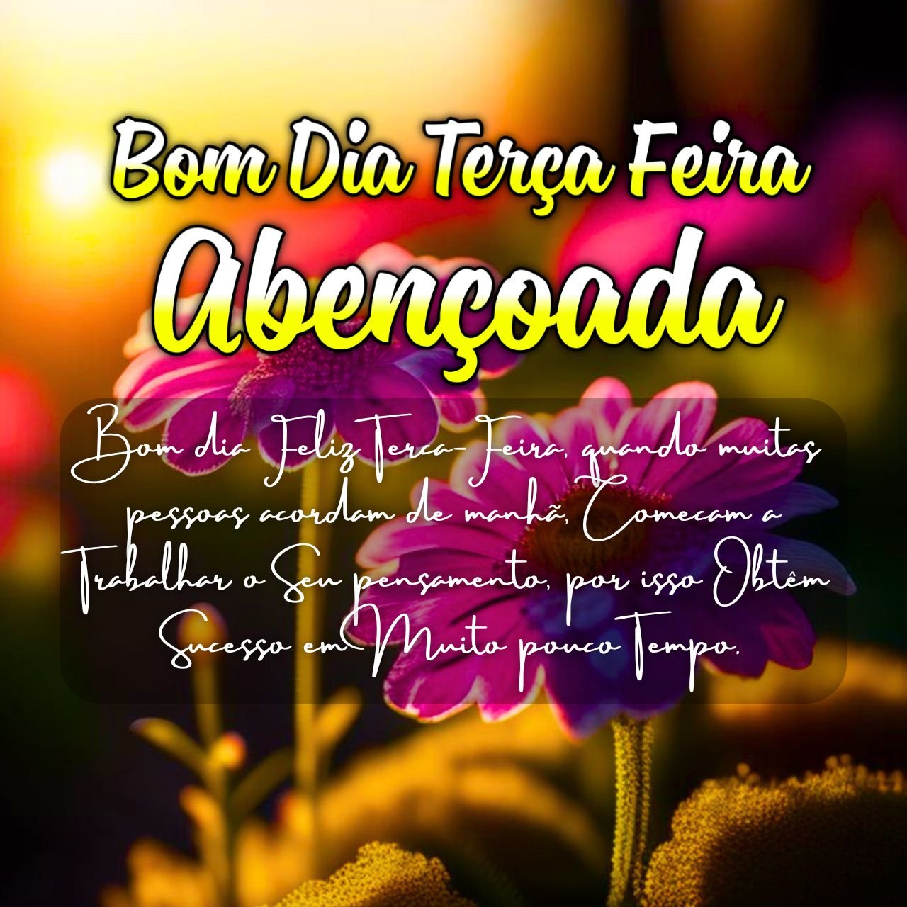 1068+ Bom Dia Terça Feira Abençoada Mensagens, Frases, Amor Imagens Grátis