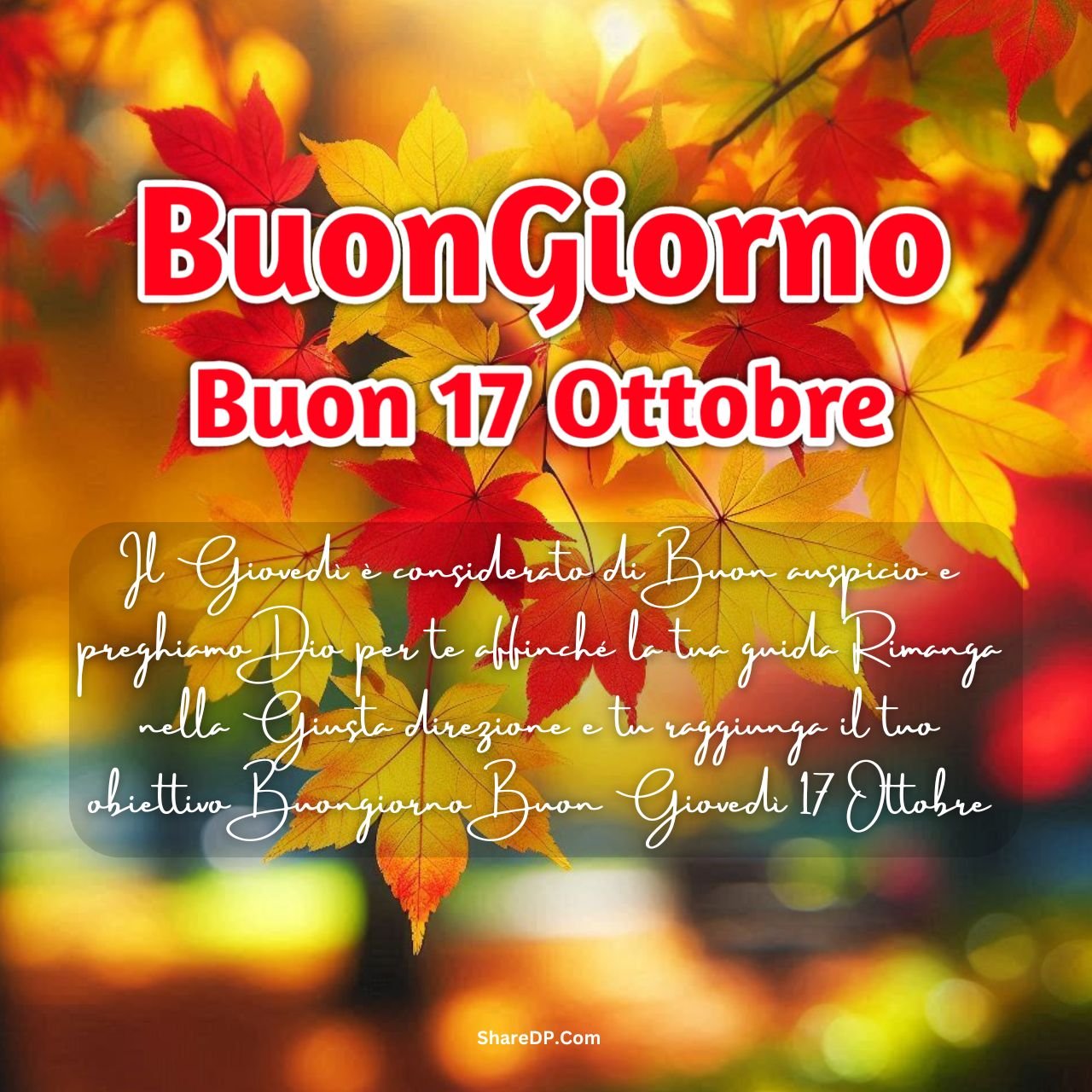 [159+] Buongiorno 17 Ottobre Immagini, GIF, Frasi Nuove Gratis {Buon Giovedì 2024}