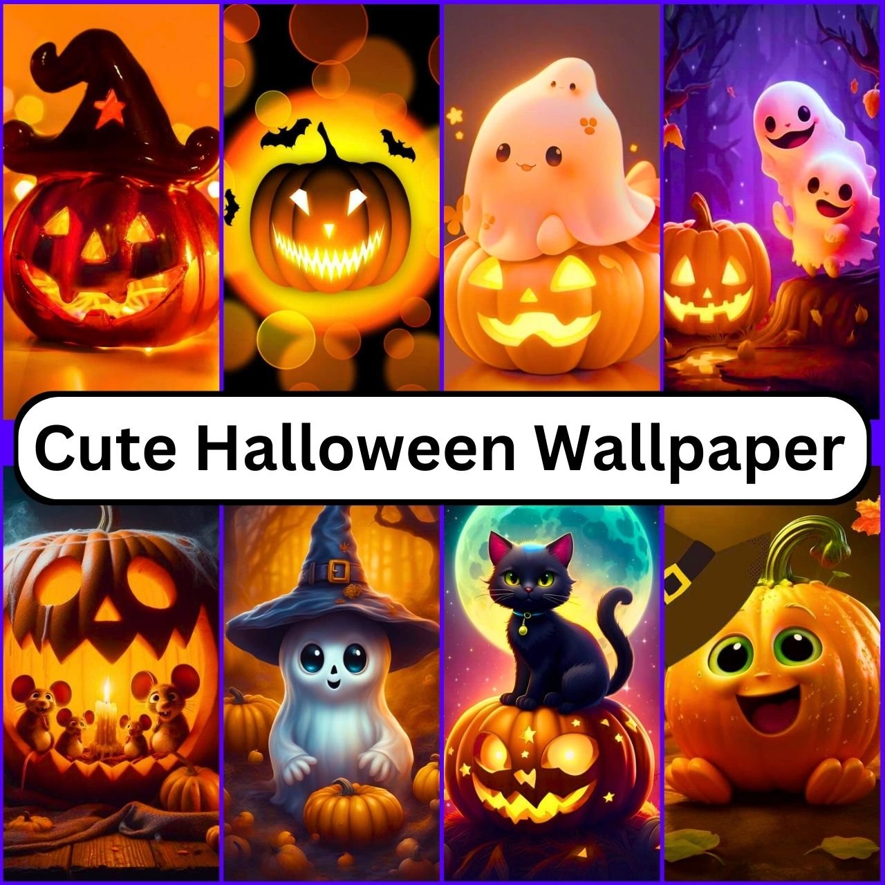 [2067+] Cute Halloween Wallpaper 4K, 8K, HD, 1080p Aesthetic Free 2024