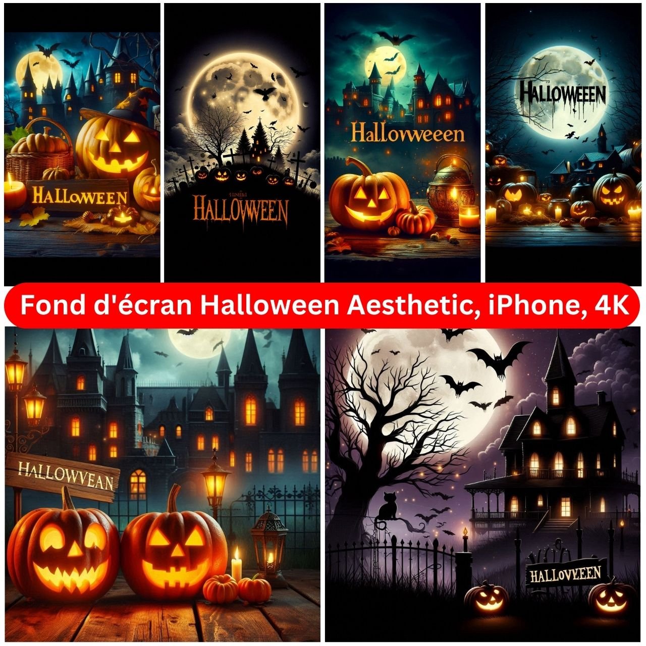 [299+] Fond d’écran Halloween Aesthetic, iPhone, 4K Nouveau Gratuit 2024