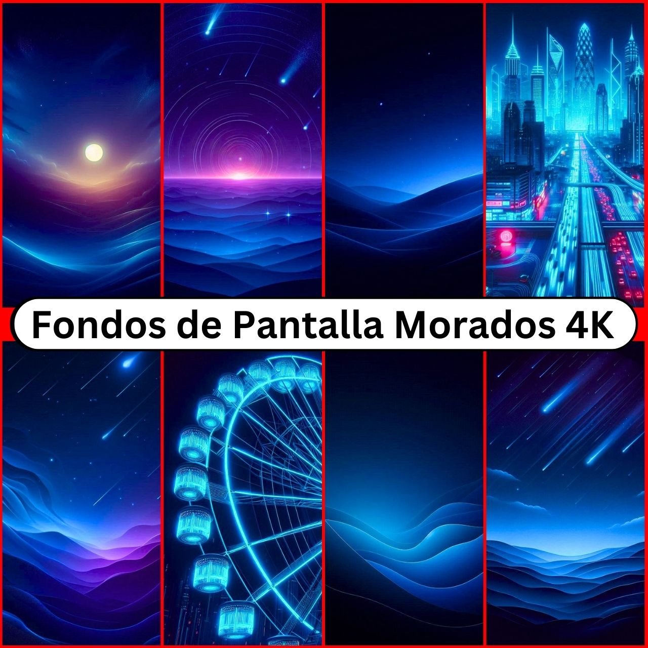 [295+] Fondos de Pantalla Morados Aesthetics, Imágenes, Chidos, 4K 2024