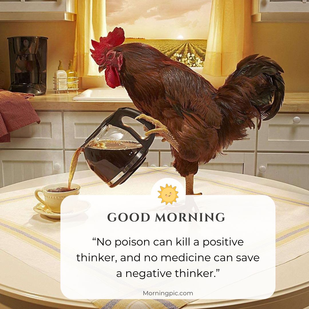 Morning coffee good morning images with positive words for friends