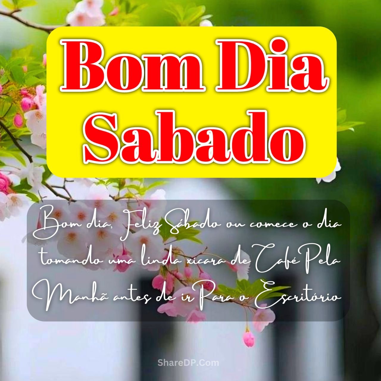 [1068+] Mensagens de Bom Dia Sabado Frases Imagens Gratis 2024