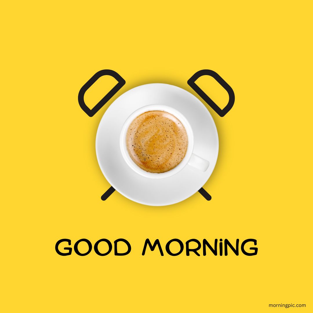 Yellow good morning images good morning