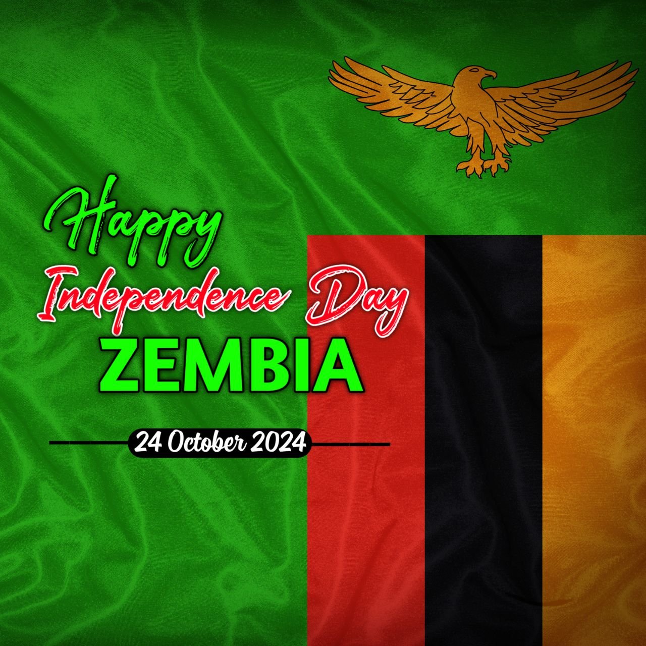 [100+] Zambia Independence Day 2024 Images, Quotes, Wishes, Blessings