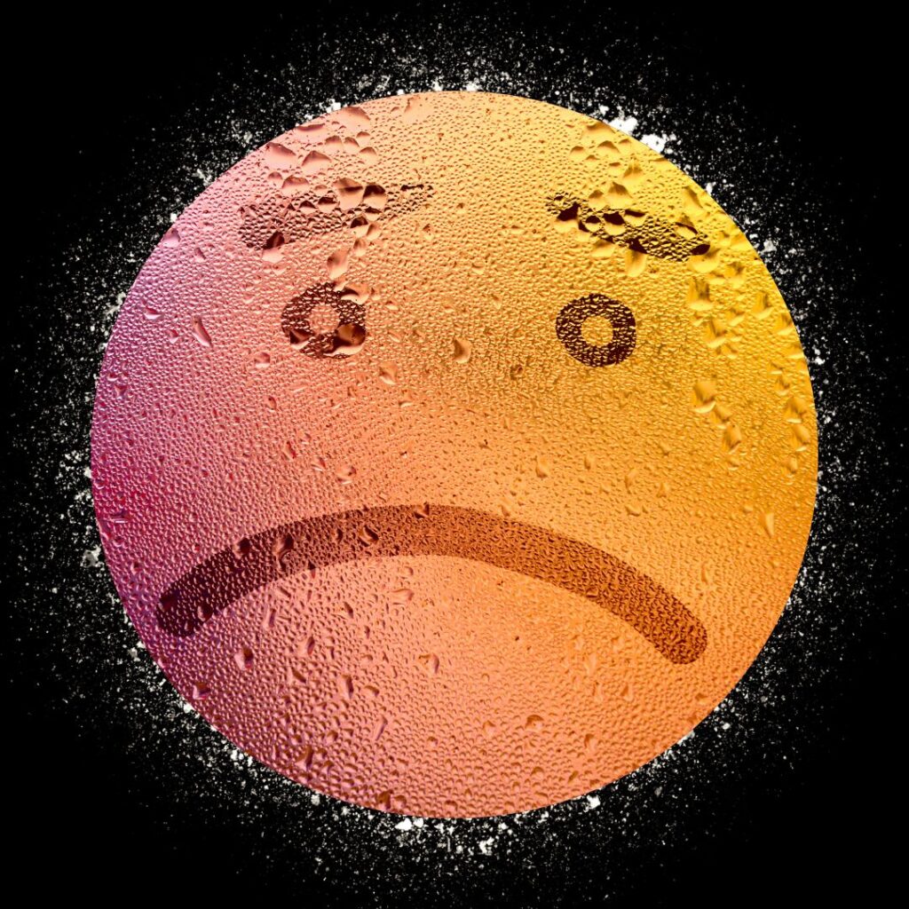 sad dp emoji