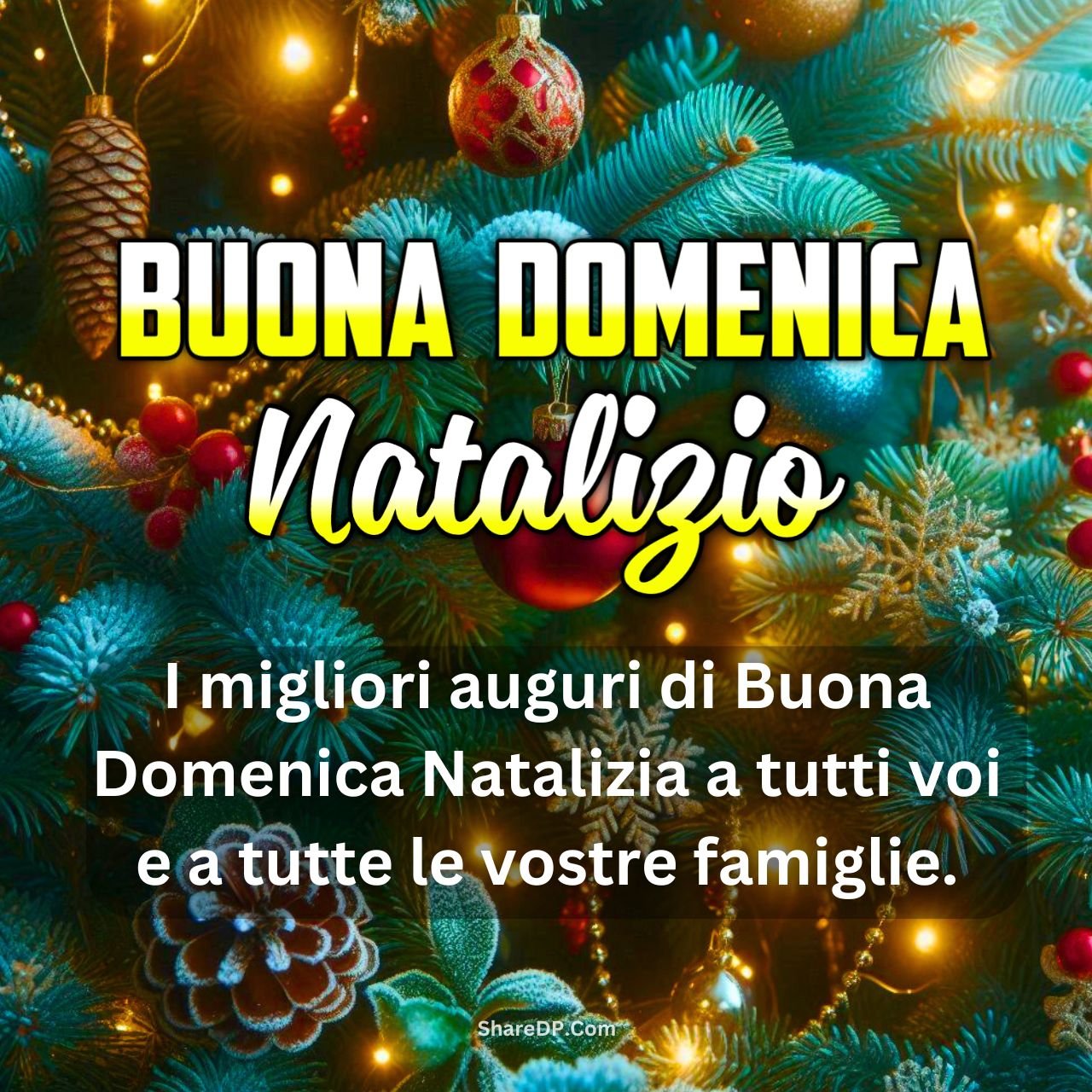 [100+] Buona Domenica Natalizia Immagini, GIF, Frasi Nuove Gratis 2024