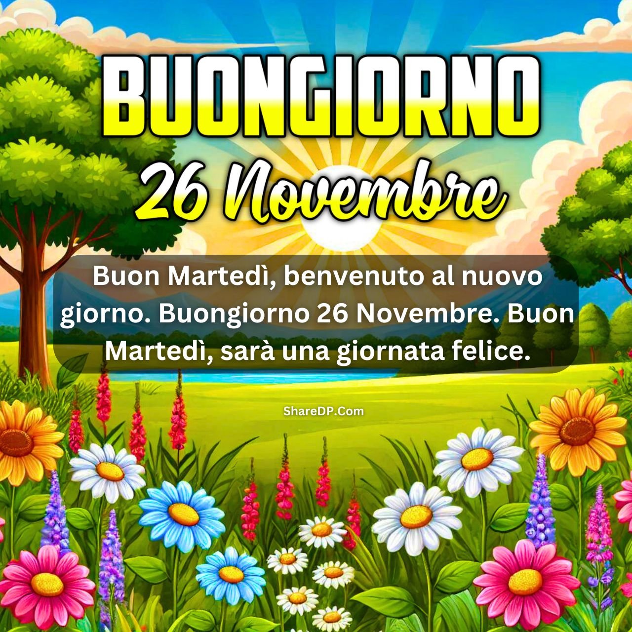 [199+] Buongiorno 26 Novembre Immagini, GIF, Frasi Nuove Gratis {Buon Martedì 2024}