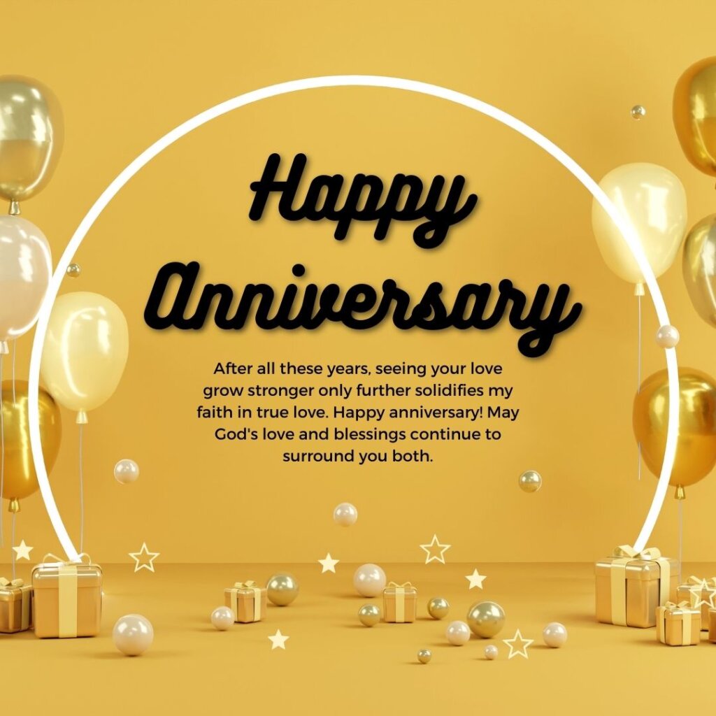 Christian Wedding Anniversary Wishes