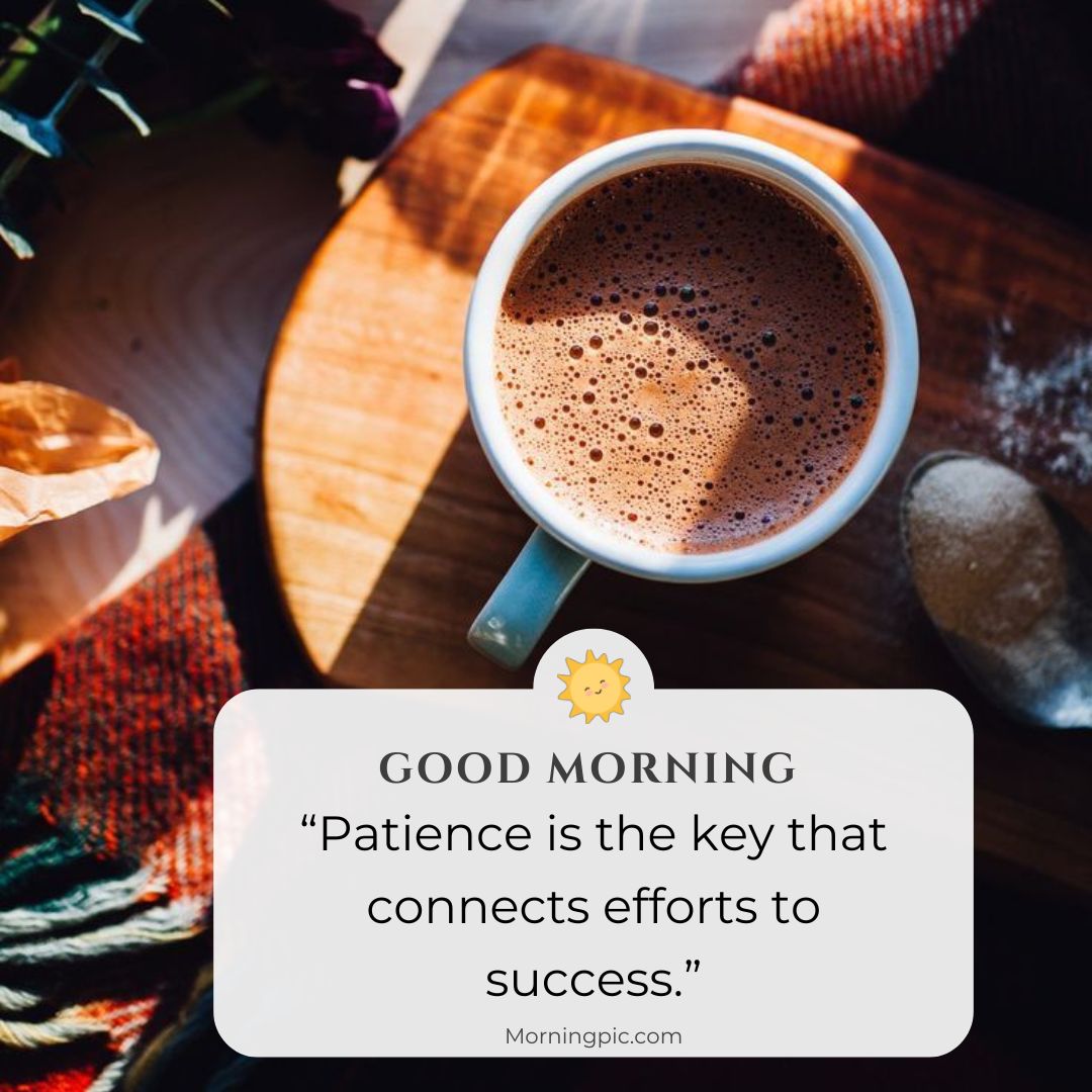 coffee good morning images with positive words for friends