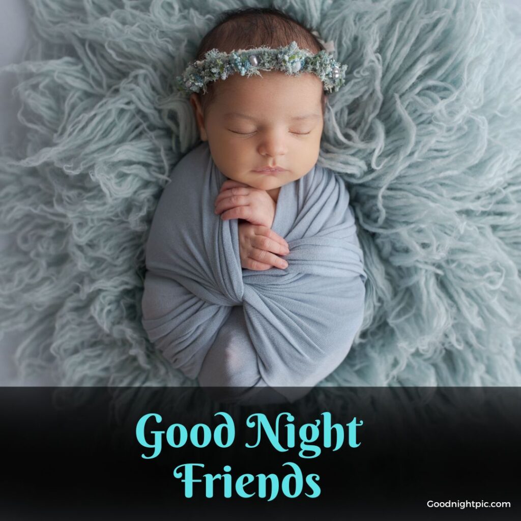 good night friends photo
